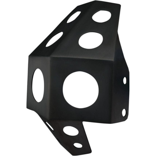 PartzBiz HD: 4403080-Speed Merchant SM Black Powdercoated Frame Skid Plates 4 Harley Sportster 04-15 | SM-SSP-2