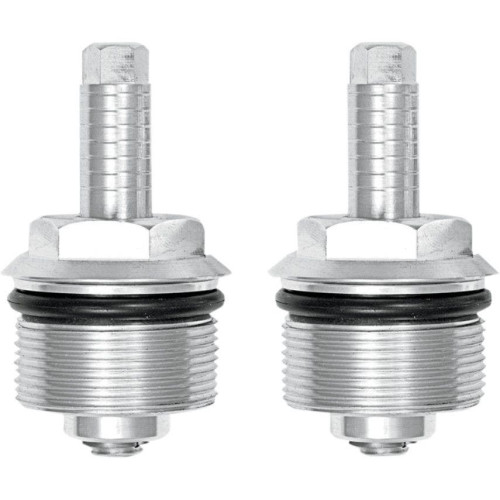 PartzBiz HD: 4403055-Speed Merchant SM Machined Preload Adjuster ฝาครอบโช้ค Harley FXR XL FXD 39mm | SM39A-2