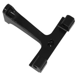 PartzBiz HD MU25602 - ที่วางพักเท้าผู้โดยสารสีดำสไตล์ Speedliner Mount Harley Touring 93-Up 52719-10