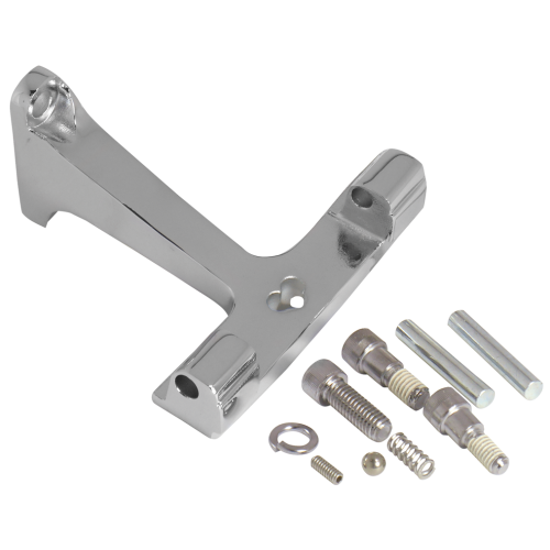 PartzBiz HD: 4403062-ที่วางเท้าผู้โดยสารสไตล์ Speedliner Chrome Mount Harley Touring 93-Up 52719-10