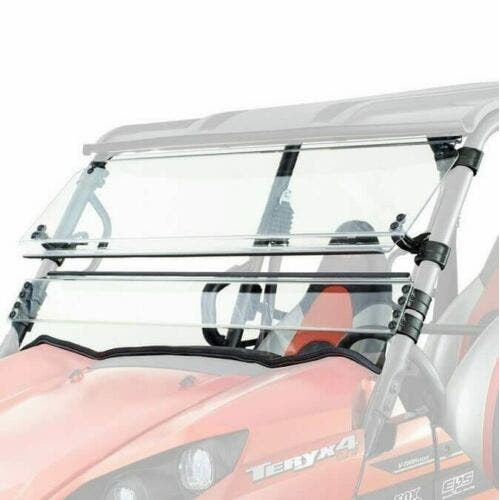 PartzBiz HD: 4403033-Spike TERYXWS4000 D-2 Lexan ชุดกระจกหน้ารถปรับเอียงได้ Kawasaki Teryx 16-Up utv เคียงข้างกันหน้าจอลมเปลี่ยนการอัพเกรดอะไหล่หลังการขายแบบกำหนดเอง 63-1604