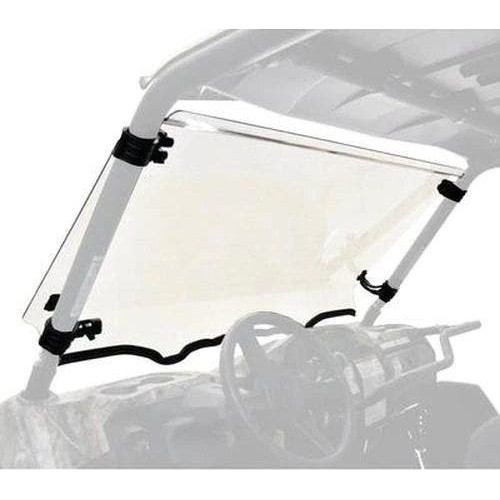 PartzBiz HD: 4403034-Spike VIKINGWS1000 D-2 Lexan ชุดกระจกหน้ารถเอียงเต็ม Yamaha Viking 14-Up utv เคียงข้างกันหน้าจอลมอัพเกรดการเปลี่ยนอะไหล่หลังการขายที่กำหนดเอง 63-1602