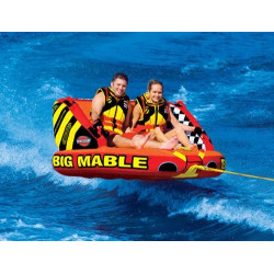 PartzBiz HD AT-53-2213 - อุปกรณ์กีฬา Towable Big Mable 2 Rider Double Person Inflatable Tow Tube 53-2213 | 53-2213