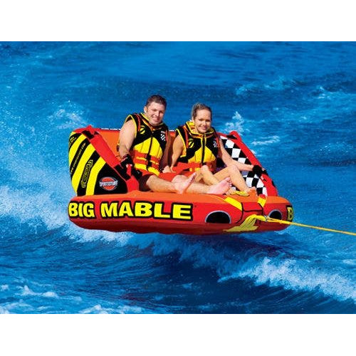 PartzBiz HD: 4403040-อุปกรณ์กีฬา Towable Big Mable 2 Rider Double Person Inflatable Tow Tube 53-2213 | 53-2213