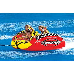 PartzBiz HD AT-53-2160 - Sportsstuff Half Pipe Frantic1-3 Person Rider Inflatable Towable Tube 53-2160 | 53-2160 PartzBiz HD AT-53-2160 - Sportsstuff Half Pipe Frantic1-3 Person Rider Inflatable Towable Tube 53-2160 | 53-2160
