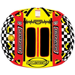 PartzBiz HD AT-53-2155 - Sportsstuff Half Pipe Rampage 2 คน Rider Inflatable Tow Towable Tube 53-2155 | 53-2155 PartzBiz HD AT-53-2155 - Sportsstuff Half Pipe Rampage 2 คน Rider Inflatable Tow Towable Tube 53-2155 | 53-2155