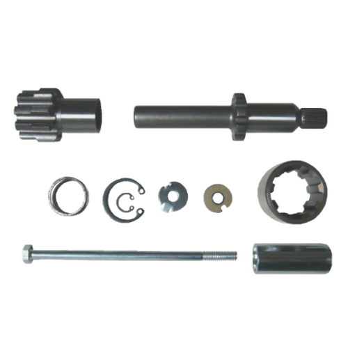 PartzBiz HD: 4403010-Spyke 465046 Grind Free Jackshaft สำหรับสายพานขับ 3” 89-93 Harley Big Twin electra road street glide king sportster softail dyna twin cam primary derby best 412598 2110-0147