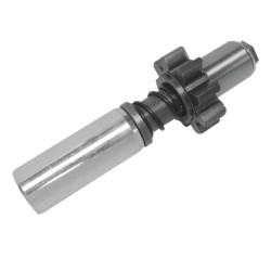 PartzBiz HD TR496740 - Spyke 465049 Grind ฟรี Jackshaft สำหรับสายพานขับ 3” 98-11 Harley Big Twin electra road street glide king sportster softail dyna twin cam primary derby best 496740 tr496740