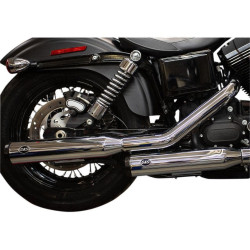 PartzBiz HD SS550-0719 - S&S Cycle 550-0719 Chrome w/Blk Tips Grand National Slip Ons Mufflers 95-17 FXD | 550-0719 PartzBiz HD SS550-0719 - S&S Cycle 550-0719 Chrome w/Blk Tips Grand National Slip Ons Mufflers 95-17 FXD | 550-0719
