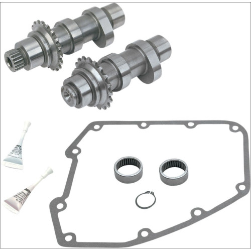 PartzBiz HD: 4402963-S&S Cycle 583C Grind Chain Drive Cam Kit .551 Lift Harley Twin Cam 07-16 | 330-0106 S&S Cycle 583C Grind Chain Drive Cam Kit .583 Lift 07-16 Harley Twin Cam Great overall cam for Softail and Dyna Strongest from 1;500-5;000 rpm & Provides stron
