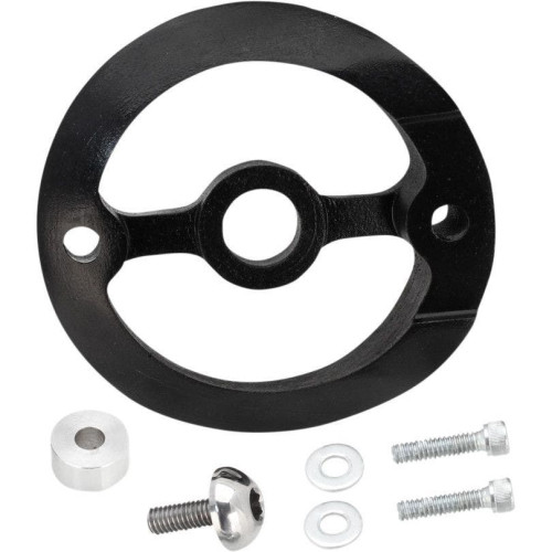 PartzBiz HD: 4402822-S&S Rushmore Stock Cover Adapter สำหรับ Stealth Stage 1 Air Cleaners 14-16 Harley Touring 170-0261 PartzBiz HD: 4402822-S&S Rushmore Stock Cover Adapter สำหรับ Stealth Stage 1 Air Cleaners 14-16 Harley Touring 170-0261