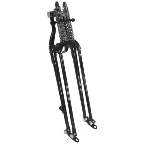 PartzBiz HD: 4402792-ความยาวมาตรฐาน 20” Black Hardbody Antique Style Springer Front End Custom Use 35240