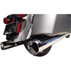 PartzBiz HD DS18113978 - SuperTrapp 140-21820 Chrome Stout Slip-On Mufflers Indian Touring 14-20 1811-3976 18113976 Touring Chief Classic Dark Horse Roadmaster Vintage best for buy