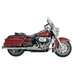 PartzBiz HD DS18000545 - Supertrapp 2-Into-1 Supermeg System Chrome Harley Touring 07-08 | 828-71576