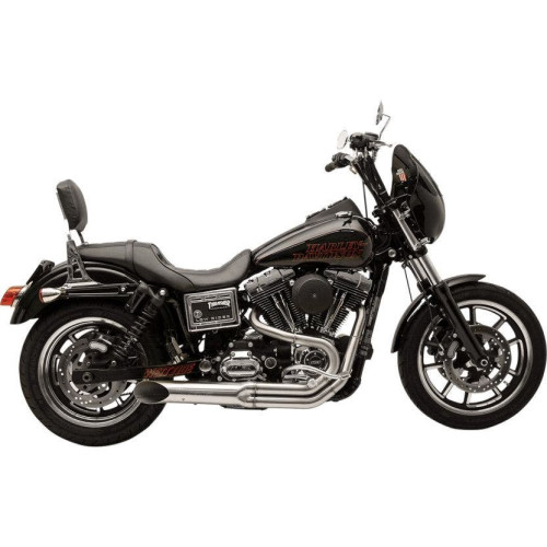 PartzBiz HD: 4402653-SuperTrapp Stainless 135-71700 Bootlegger 2 Into 1 Exhaust Harley Dyna 06-17 | 135-71700
