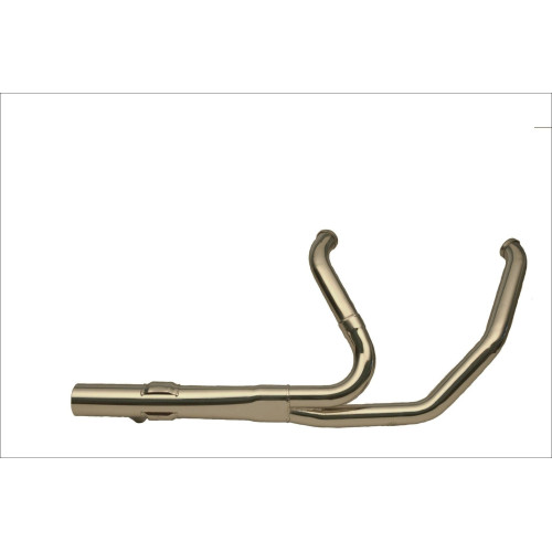 PartzBiz HD: 4402656-SuperTrapp Unfiltered 2:1:2 NO CAT Header Head Pipes for Harley FLH/T M8 17-18 624518 1802-0378 18020378