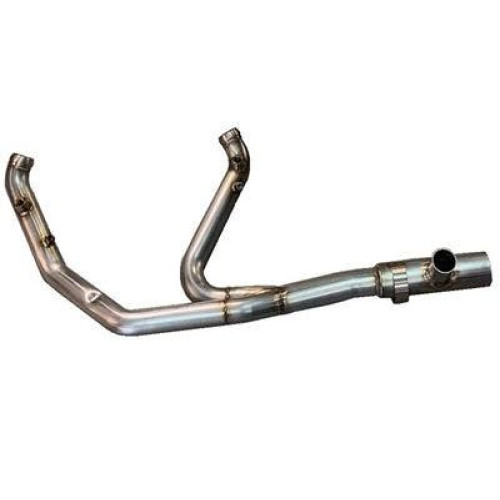 PartzBiz HD: 4402666-Tab Performance '17-Up Stainless 2-1-2 Exhaust Head Pipe Harley Touring FLH/T electra road glide street touring king