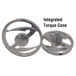 PartzBiz HD TAB-Z-RINGS-450-CONE - Tab Performance Aluminum 4.5" Zombie Ring w/ Cone Harley Exhaust Tip Baffle Muffler Insert best new custom motorcycle chopper bagger dresser upgrade pipes z-rings