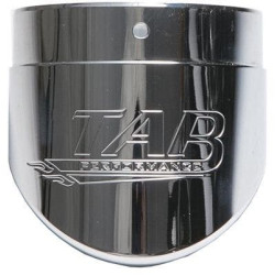 PartzBiz HD TAB-121-1295 - Tab Performance Chrome 4.0" B.A.M. Stick Slip On Mufflers Harley 17-20 121-1295