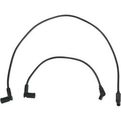 PartzBiz HD DS21040155 - Sumax Taylor 8mm Spiro-Pro ชุดสายหัวเทียนสีดำ Harley 09-16 FLH | 20036