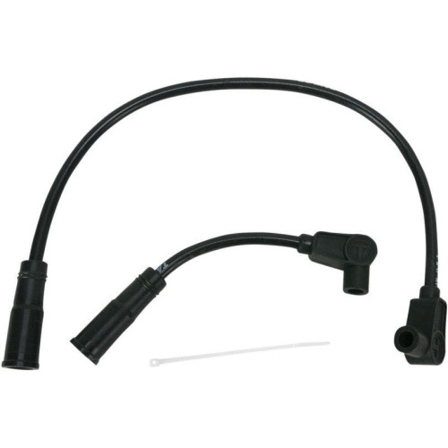 PartzBiz HD: 4402627-Sumax Taylor 8mm Spiro-Pro Black Colored Spark Plug Wires Harley 00-17 FX/FL FXD | 20031