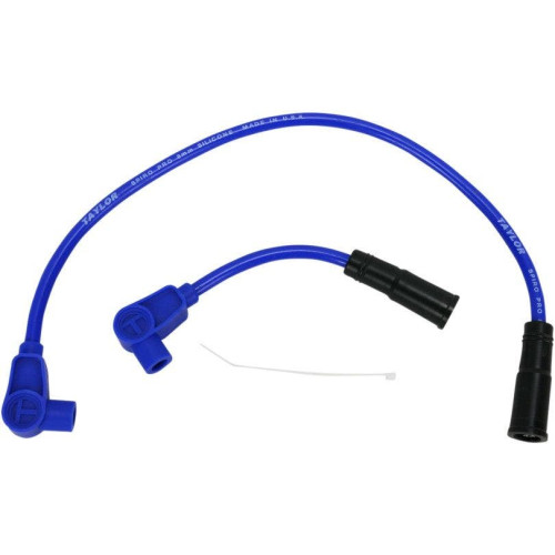 PartzBiz HD: 4402595-Sumax Taylor 8mm Spiro-Pro Blue Colored Spark Plug Wires Harley 00-17 FX/FL FXD | 20631