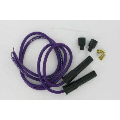 PartzBiz HD: 4402569-Sumax Taylor 8mm 24" L 90 Degree Spiro-Pro Purple Spark Plug Wires Harley Custom | 76381