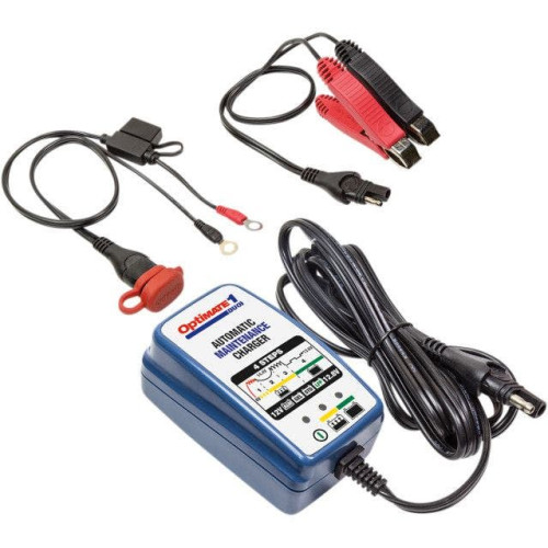 PartzBiz HD: 4402550-Tecmate Optimate TM-409 1 DOU ดูแลรักษาเครื่องชาร์จ 12V Lead Acid หรือ Lithium Battery