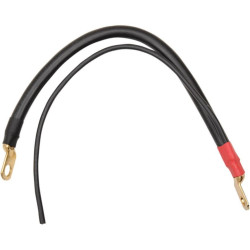 PartzBiz HD DS21130057 - Terry Components 12" Positive 4 Gauge Universal Battery Cable w/ Auxillary Wire | 21012