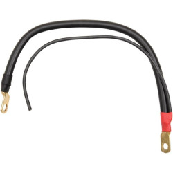 PartzBiz HD DS21130058 - Terry Components 14" Positive 4 Gauge Universal Battery Cable w/ Auxillary Wire | 21014