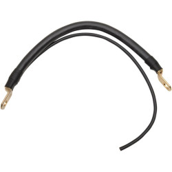 PartzBiz HD DS21130061 - Terry Components 6" Negative 4 Gauge Universal Battery Cable w/ Auxillary Wire | 21106