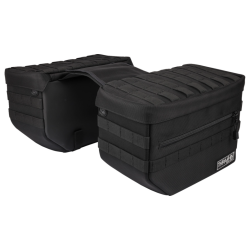PartzBiz HD DS35011961 - Thrashin Escape V2 Saddlebags 4 Harley Dyna Softail and Custom Models | TSB-0007