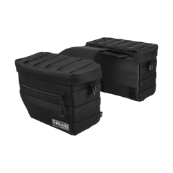 PartzBiz HD DS35011960 - Thrashin Essential V3 Saddlebags 4 Harley Softail Dyna FXR XL and Custom Models | TSB-0006