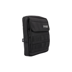 PartzBiz HD DS35100180 - Thrashin Slim Black Handlebar Bag for Harley THB-0020 | THB-0020