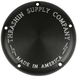 PartzBiz HD DS11070645 - Thrashin Supply Black Billet Derby Cover TSC-3014-4 Harley M8 Softail 18-Up