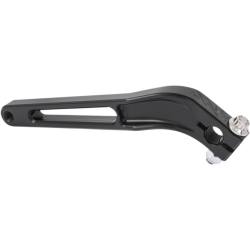 PartzBiz HD DS16021412 - Thrashin Supply Black Billet Shift Lever Harley FX Dyna Softail 91-17