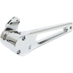 PartzBiz HD DS16100597 - Thrashin Supply Black Brake Arm Short Chrome BBS-14-XX-3 Harley Touring 14-20 1610-0594 16100594 best for buy davidson electra road street glide king