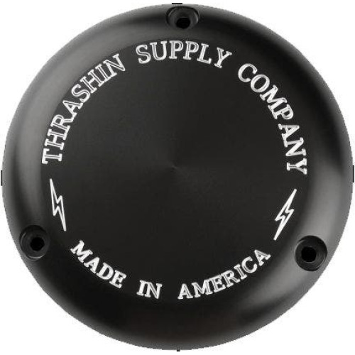 PartzBiz HD: 4402493-Thrashin Supply Black Classic Billet Derby Cover 3-Hole Evo TSC-3000-4 1107-0585 11070585 PartzBiz HD: 4402493-Thrashin Supply Black Classic Billet Derby Cover 3-Hole Evo TSC-3000-4 1107-0585 11070585