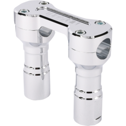 PartzBiz HD DS06021247 - Thrashin Supply Chrome 4 ” Hole Shot Risers สายไฟภายใน 3.5 ” Center Harley PartzBiz HD DS06021247 - Thrashin Supply Chrome 4 ” Hole Shot Risers สายไฟภายใน 3.5 ” Center Harley