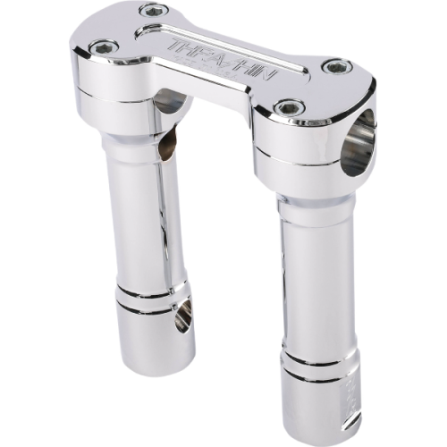PartzBiz HD: 4402468-Thrashin Supply Chrome 6 ” Hole Shot Risers สายไฟภายใน 3.5 ” Center Harley
