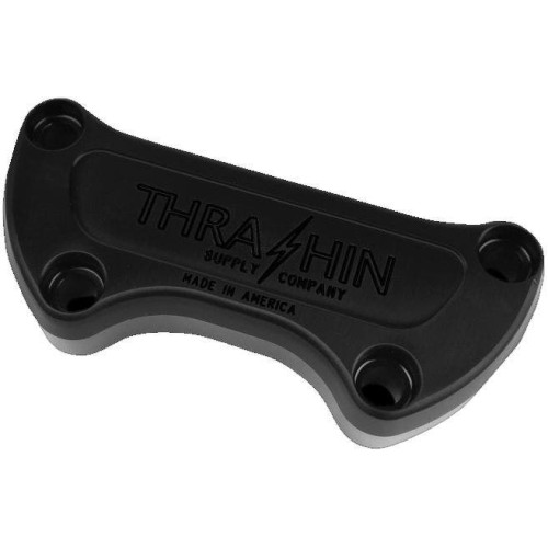 PartzBiz HD: 4402478-Thrashin Supply Co Black 1" Top Handlebar Clamp FX FL TSC-2800-1 0603-0797 06030797