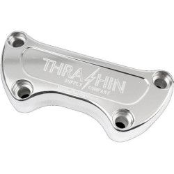 PartzBiz HD DS06030795 - Thrashin Supply Co สีเงินเงา 1 ” แคลมป์แฮนด์ตัวบน FX FL TSC-2800-2 0603-0795 06030795 PartzBiz HD DS06030795 - Thrashin Supply Co สีเงินเงา 1 ” แคลมป์แฮนด์ตัวบน FX FL TSC-2800-2 0603-0795 06030795