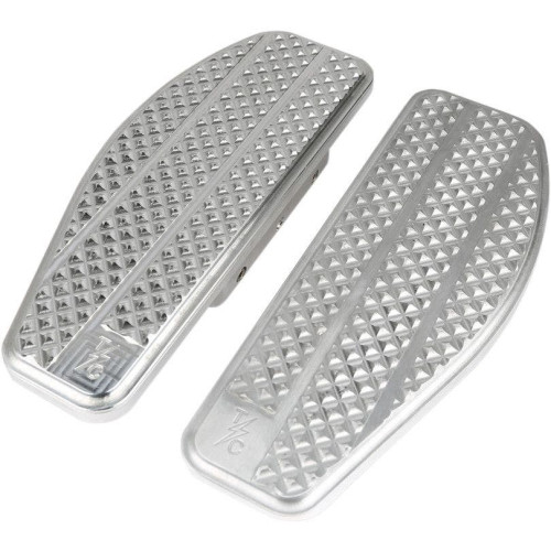PartzBiz HD: 4402449-Thrashin Supply Co Raw Billet พื้นผู้โดยสารด้านหลังอลูมิเนียม Harley 93-18 | ทีเอสซี-2205-0