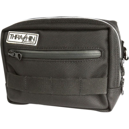 PartzBiz HD: 4402452-Thrashin Supply Company 3510-0096 Black Water Resistant Handlebar Storage Bag trip travel cargo luggage pack motorcycle bike harley chopper street tool accessories 35100096 PartzBiz HD: 4402452-Thrashin Supply Company 3510-0096 Black Water Resistant Handlebar Storage Bag trip travel cargo luggage pack motorcycle bike harley chopper street tool accessories 35100096