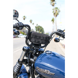 PartzBiz HD DS35100101 - Thrashin Supply Company Black TSC Utility Bag for Ape Hangers THB-0002 3510-0101 35100101 Storage Bag trip travel cargo luggage pack motorcycle bike harley chopper street tool accessories 3510-0092 35100092 PartzBiz HD DS35100101 - Thrashin Supply Company Black TSC Utility Bag for Ape Hangers THB-0002 3510-0101 35100101 Storage Bag trip travel cargo luggage pack motorcycle bike harley chopper street tool accessories 3510-0092 35100092
