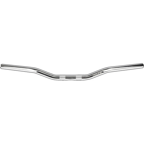PartzBiz HD: 4402432-Thrashin Supply Company Chrome Low Bend Motostyle 1" Handlebar FX FL TSC-2702-3 0601-4141 06014141