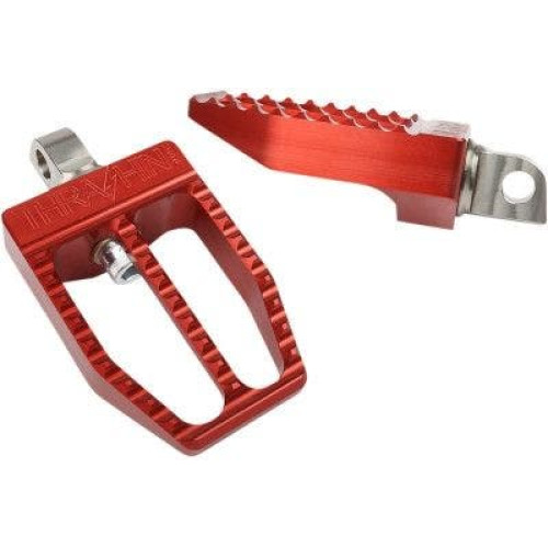 PartzBiz HD: 4402414-Thrashin Supply Militant Passenger Foot Pegs Harley Milwaukee Eight Softail 18-Up 1620-2106 16202106 TSC-2019-5-SF BEST FOR buy m8 deluxe fat bob boy slim 