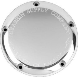 PartzBiz HD DS11070586 - Thrashin Supply Polished Silver Classic Billet Derby Cover 5-Hole Evo TSC-3000-2 1107-0586 11070586 PartzBiz HD DS11070586 - Thrashin Supply Polished Silver Classic Billet Derby Cover 5-Hole Evo TSC-3000-2 1107-0586 11070586