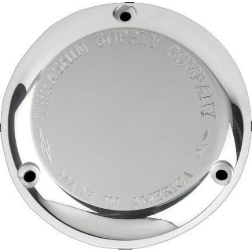 PartzBiz HD: 4402417-Thrashin Supply Polished Silver Classic Billet Derby Cover 3-Hole Evo TSC-3000-2 1107-0584 11070584 PartzBiz HD: 4402417-Thrashin Supply Polished Silver Classic Billet Derby Cover 3-Hole Evo TSC-3000-2 1107-0584 11070584