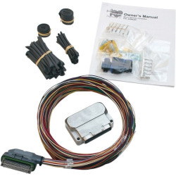 PartzBiz HD DS21200023 - Thunder Heart EA4260 Micro Harness Controller Harley Davidson Bobber Chopper Custom Lights Signals Wiring Function Unit Kit 2120-0023 21200023